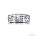 JB Star Rings in Platinum/Palladium containing Diamond 1000/027