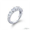 JB Star Rings in Platinum/Palladium containing Diamond 7002/002