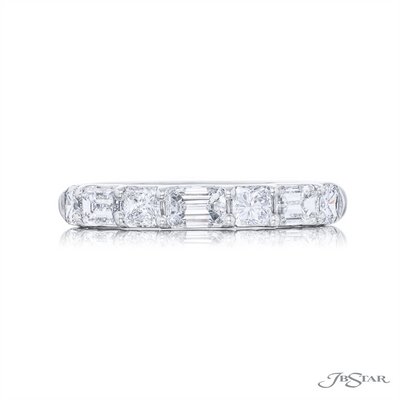 JB Star Rings in Platinum/Palladium containing Diamond 7464/017