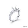 JB Star Engagement Rings in Platinum/Palladium containing Diamond 1103/028