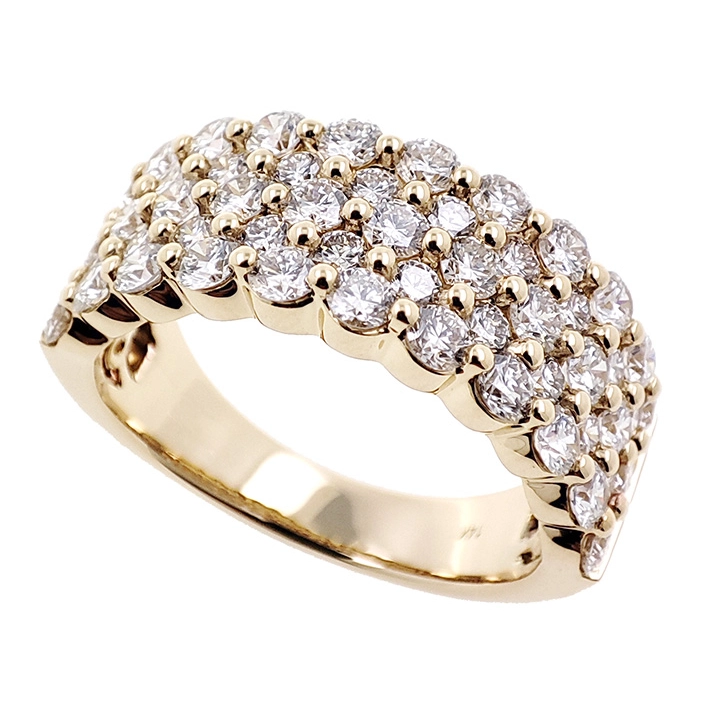 Wedding Bands Wedding Rings in Yellow Gold containing Diamond 446983