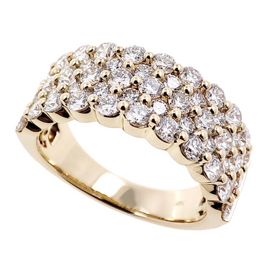 Wedding Bands Wedding Rings in Yellow Gold containing Diamond 446983