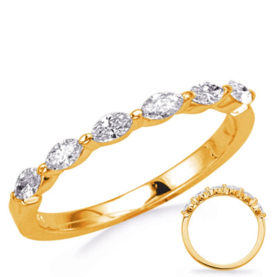 Wedding Bands Wedding Rings in Yellow Gold containing Diamond 446984