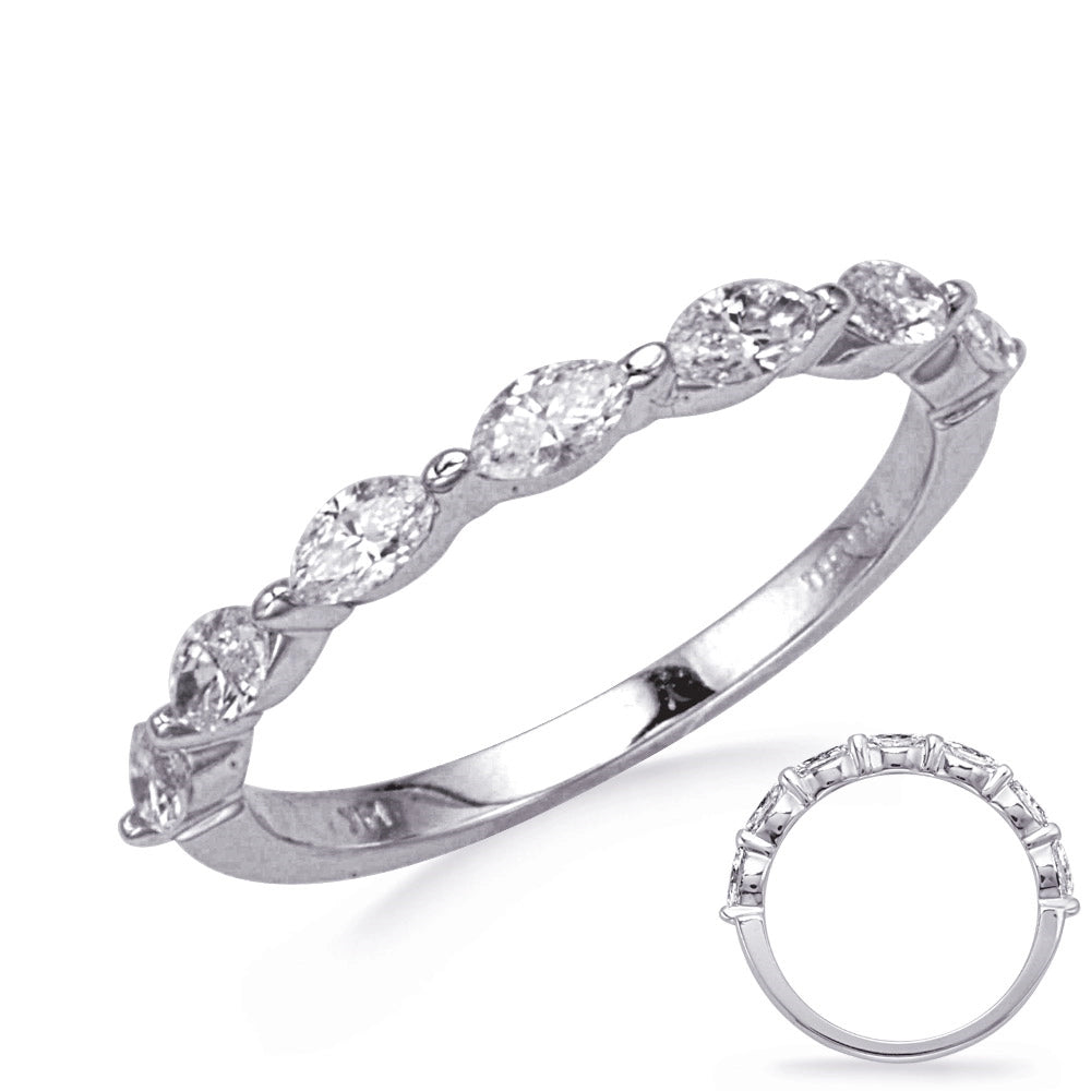 Wedding Bands Wedding Rings in White Gold containing Diamond 446996