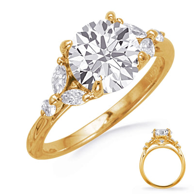 Engagement Collections Engagement Rings in Yellow Gold containing Diamond 447011
