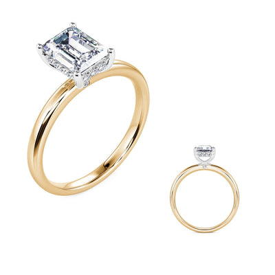Engagement Collections Engagement Rings in Mixed Metals containing Diamond 447015