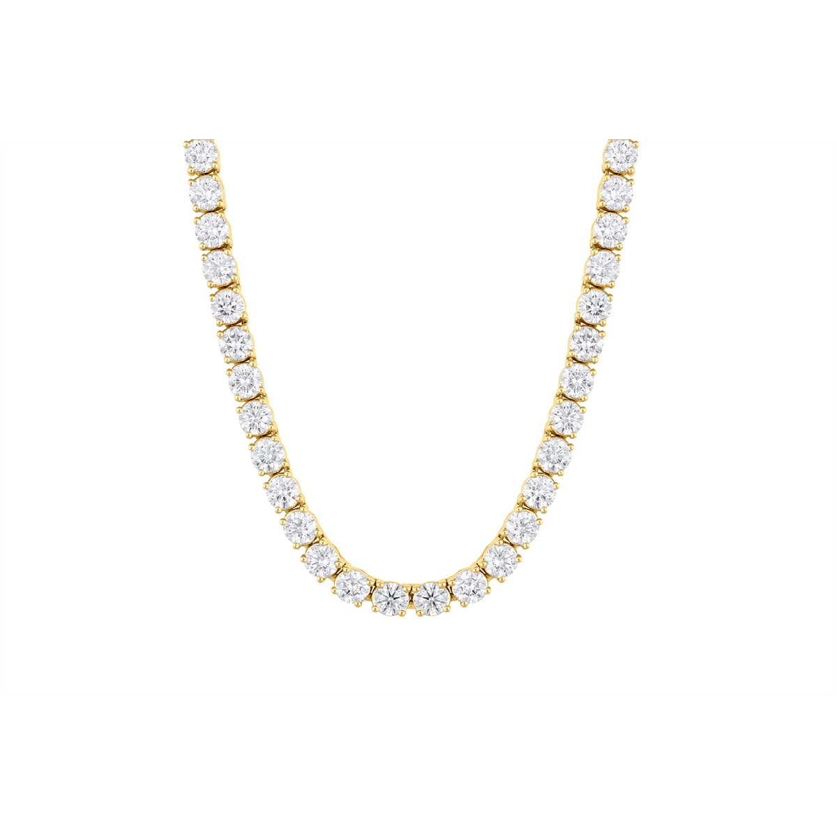 Necklaces Necklaces in Yellow Gold containing Diamond 447039
