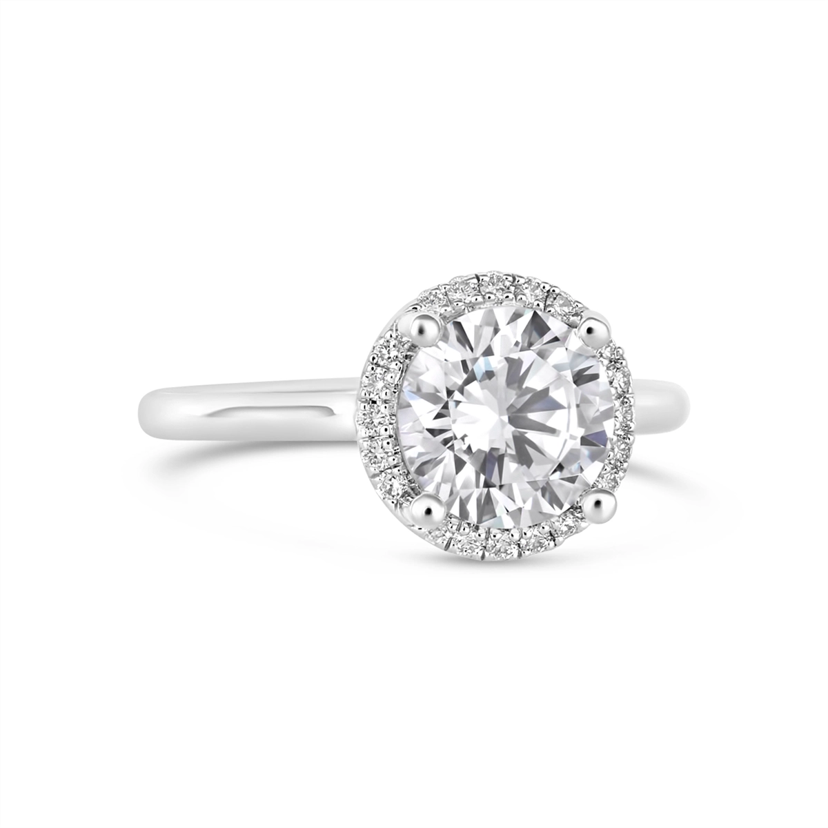 Fana Engagement Rings in White Gold containing Diamond S3485/WG-2.0CT-RD