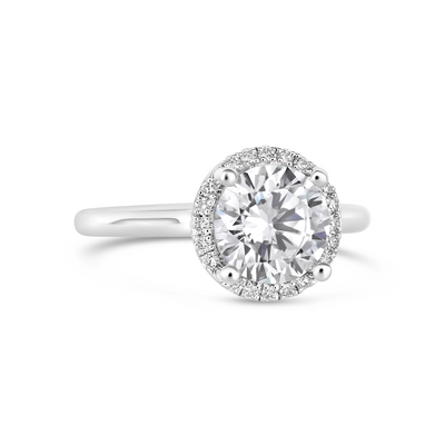 Fana Engagement Rings in White Gold containing Diamond S3485/WG-2.0CT-RD
