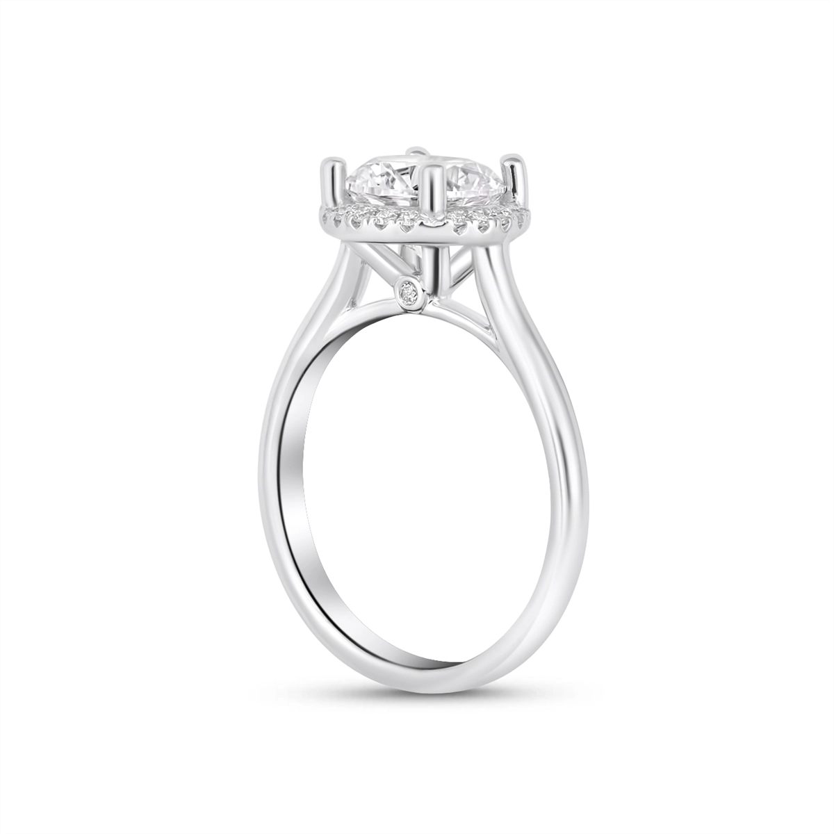 Fana Engagement Rings in White Gold containing Diamond S3485/WG-2.0CT-RD