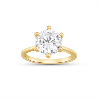 Fana Engagement Rings in Yellow Gold containing Diamond S4178/YG-2.5CT-RD