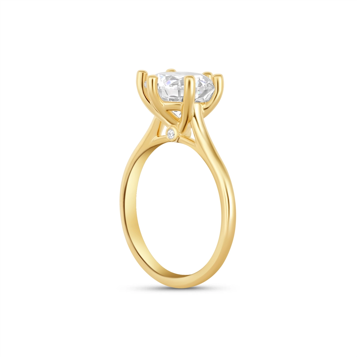 Fana Engagement Rings in Yellow Gold containing Diamond S4178/YG-2.5CT-RD