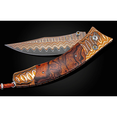 William Henry Accessories in Alternative Metals containing Citrine, Other, Multi-gemstone B21SAWTOOTH