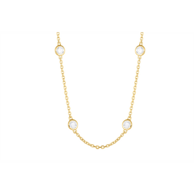 Necklaces Necklaces in Yellow Gold containing Diamond 447118