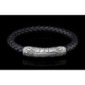 William Henry Bracelets in Silver LC196RRSBLK-LG
