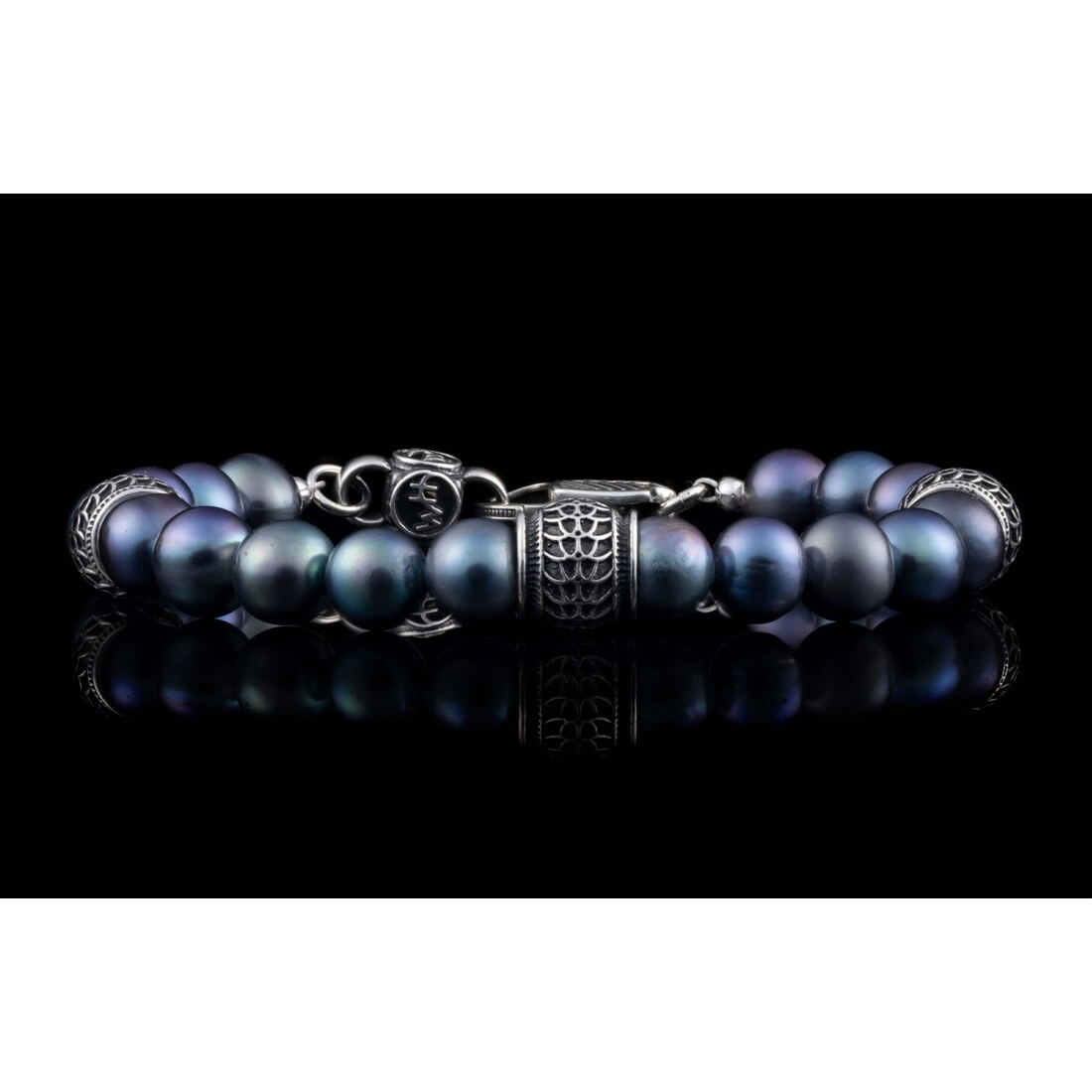 William Henry Bracelets in Silver containing Pearl BB57PP-LG
