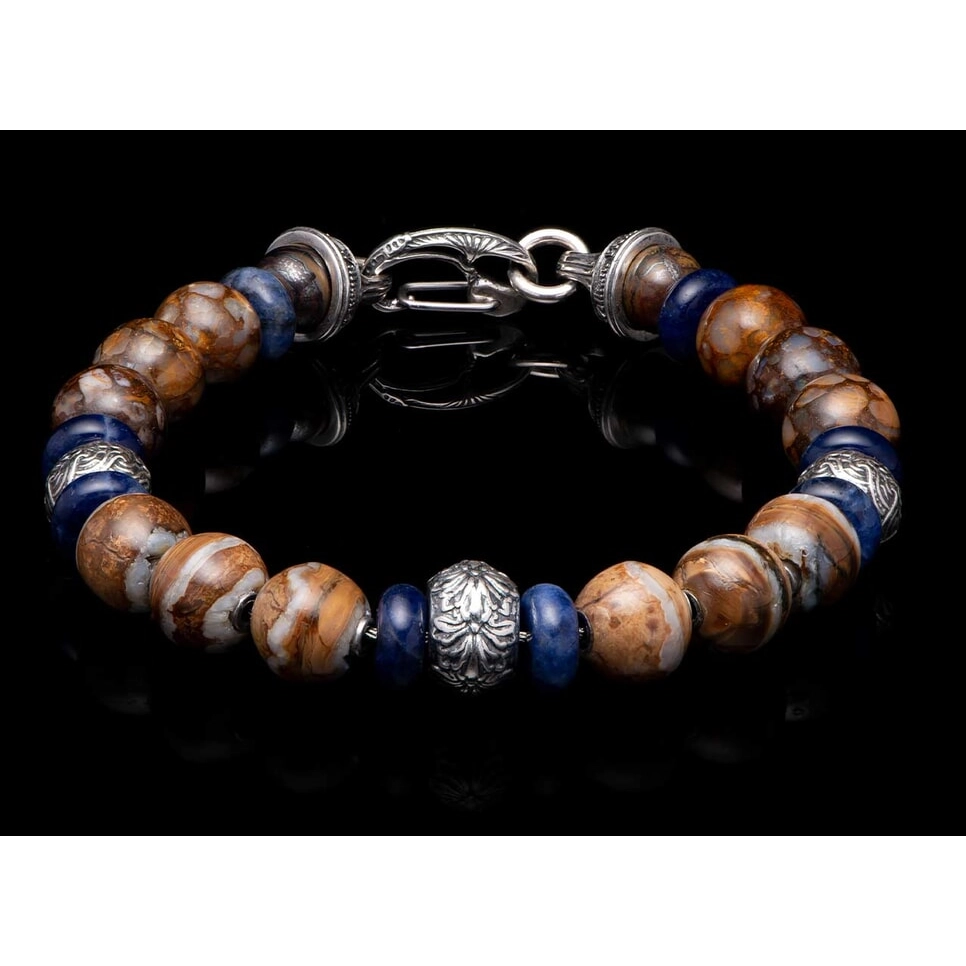 William Henry Bracelets in Silver containing Opal, Other, Multi-gemstone BB47MT-LG