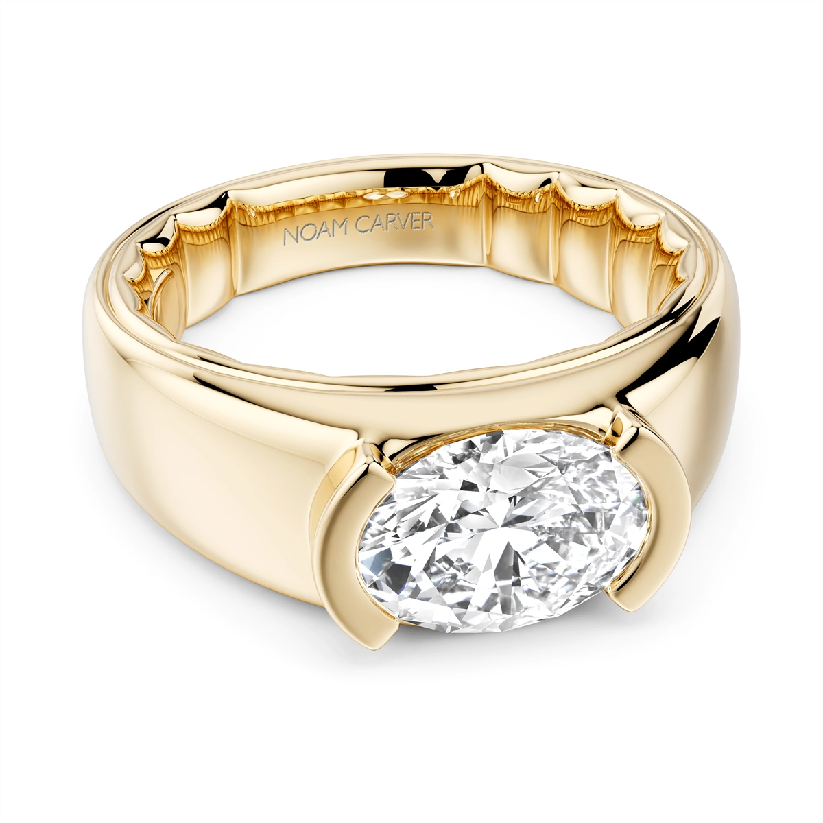 Noam Carver  Engagement Rings in Yellow Gold LU013-02YM4