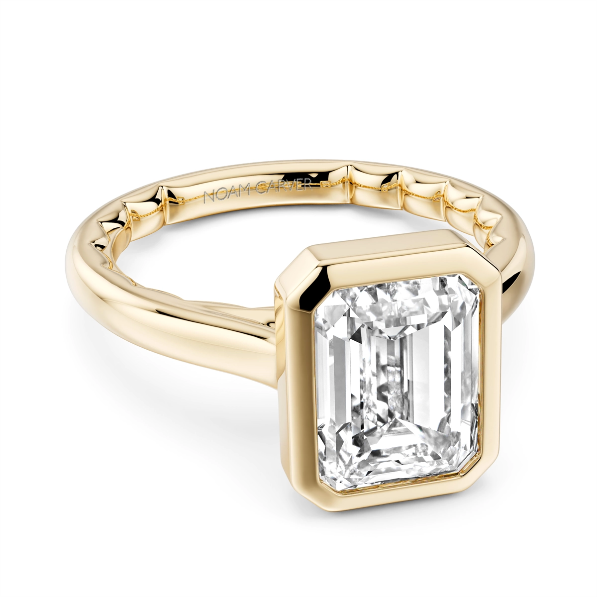 Noam Carver  Engagement Rings in Yellow Gold LU029-01YM2-A