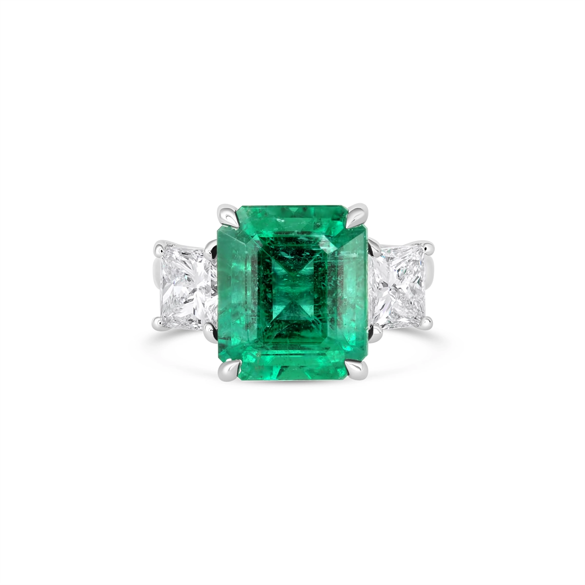 Rings Rings in White Gold containing Multi-gemstone, Diamond, Emerald 447287