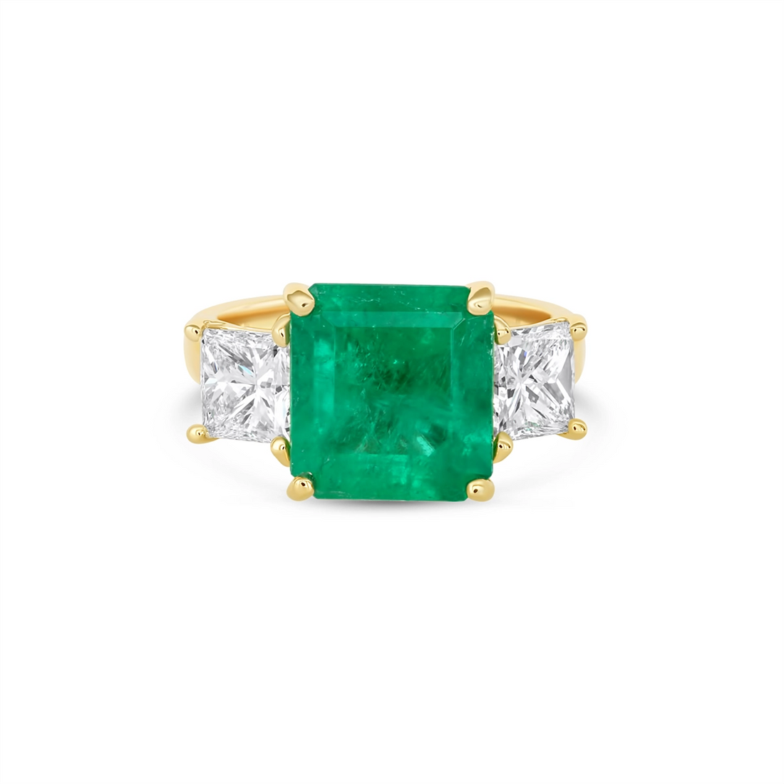 Rings Rings in Yellow Gold containing Multi-gemstone, Diamond, Emerald 447288