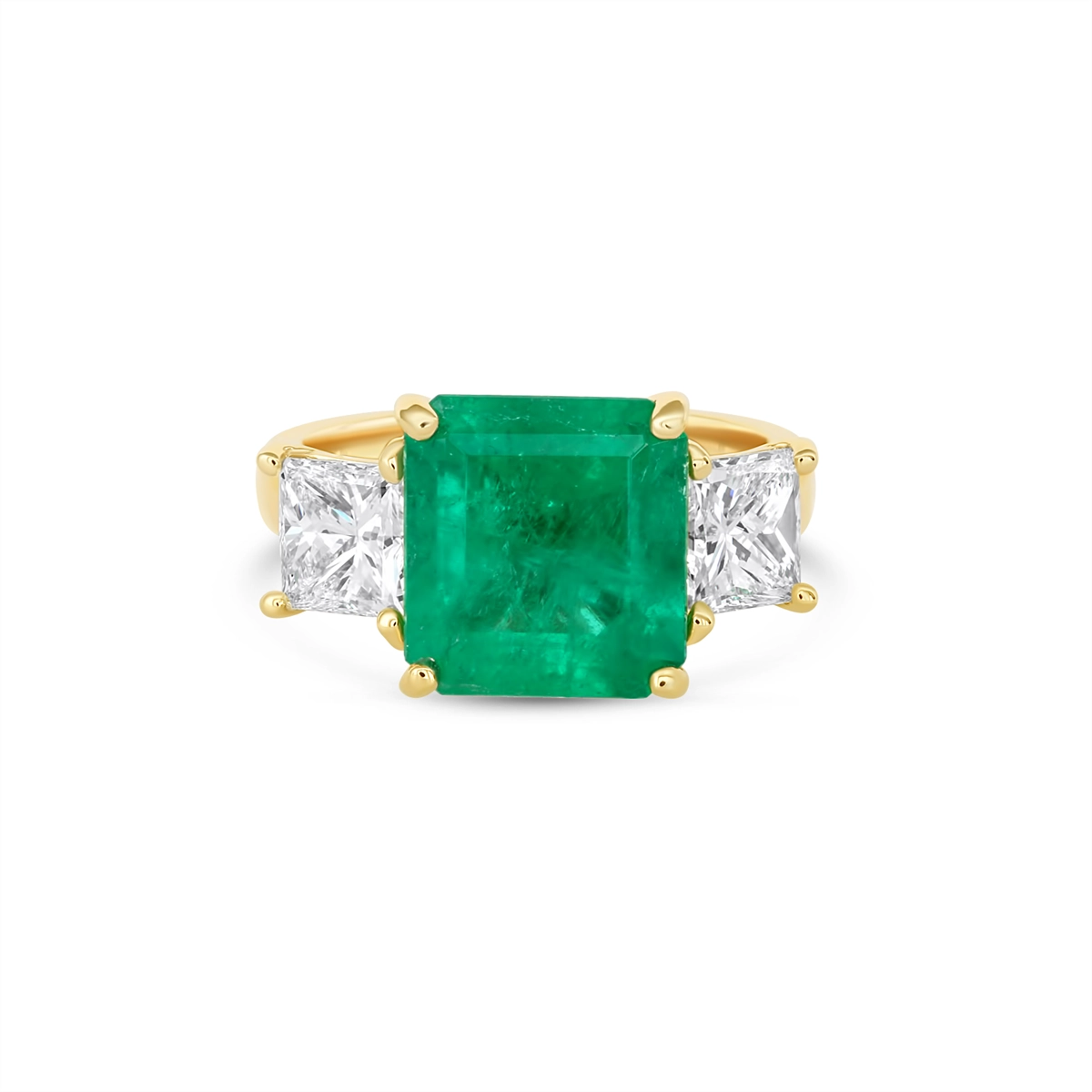 Rings Rings in Yellow Gold containing Multi-gemstone, Diamond, Emerald 447288