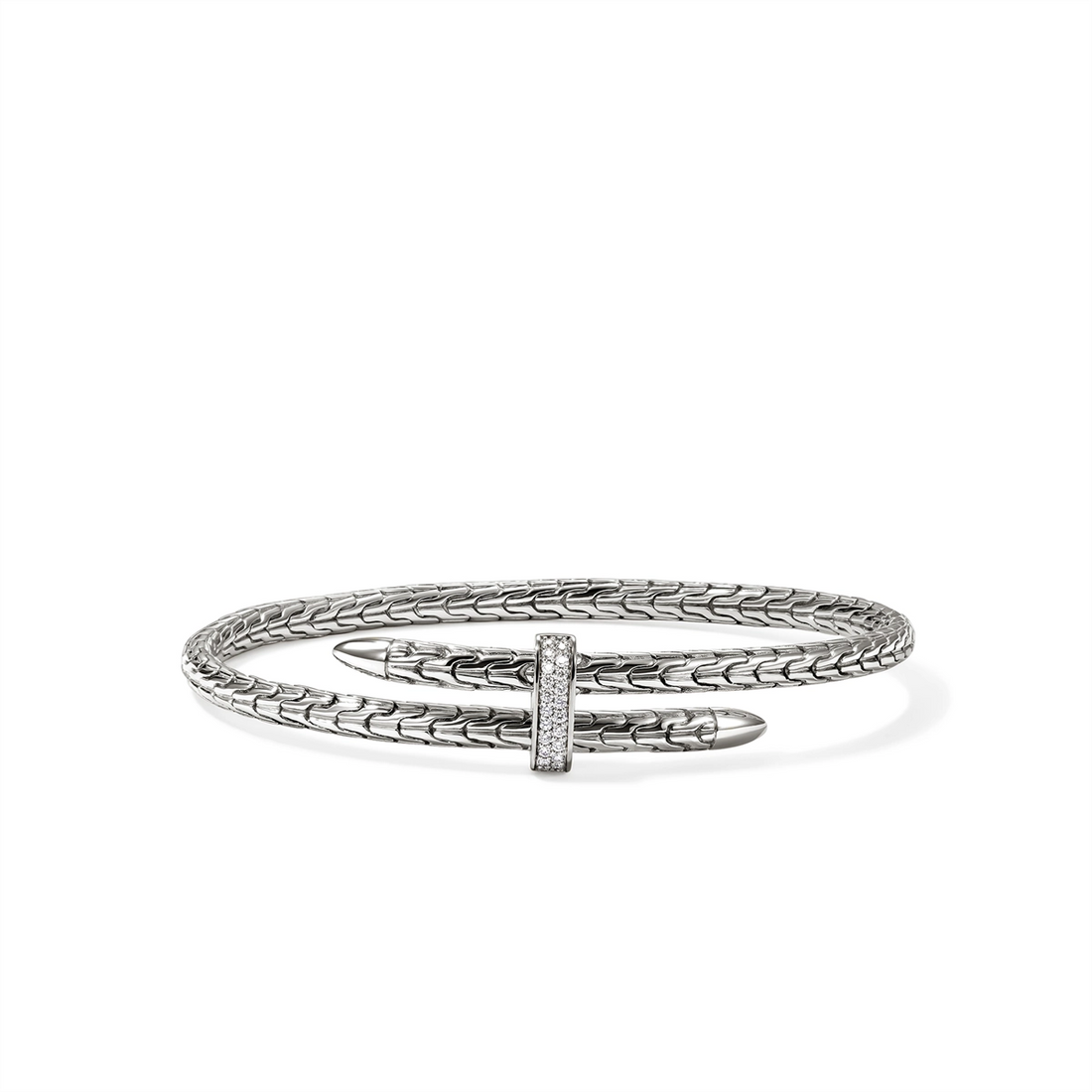 John Hardy Bracelets in Silver containing Diamond CBP987872DIXM