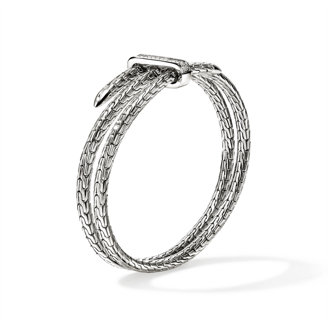 John Hardy Bracelets in Silver containing Diamond CBP988392DIXM