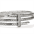 John Hardy Bracelets in Silver containing Diamond CBP988392DIXM