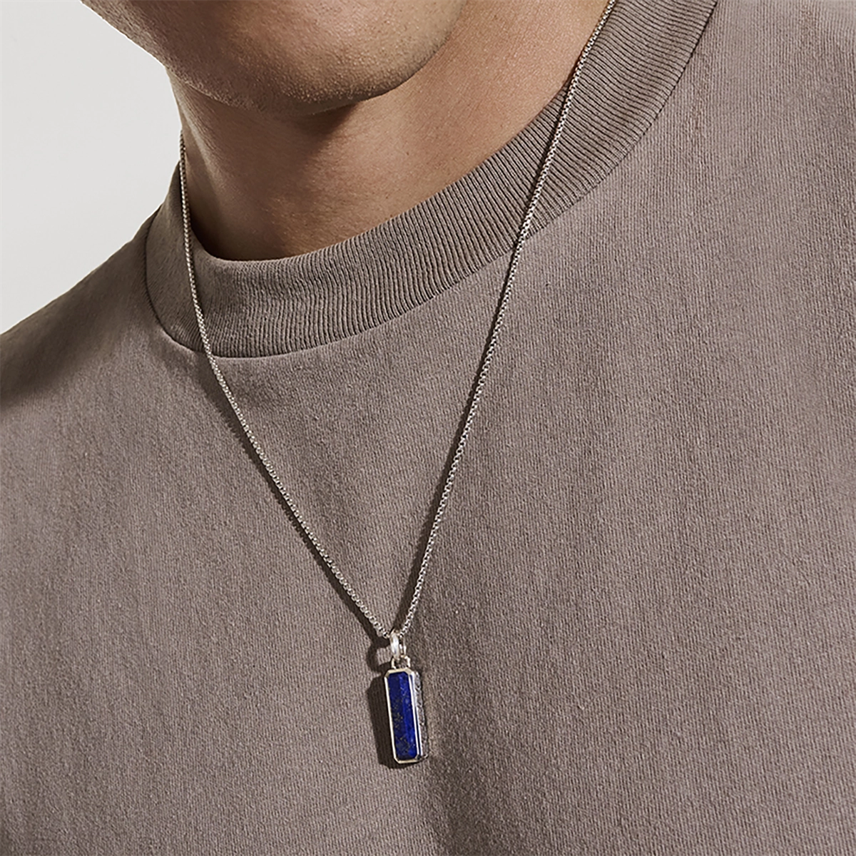 John Hardy Necklaces in Silver containing Lapis NMS988001LPZX22
