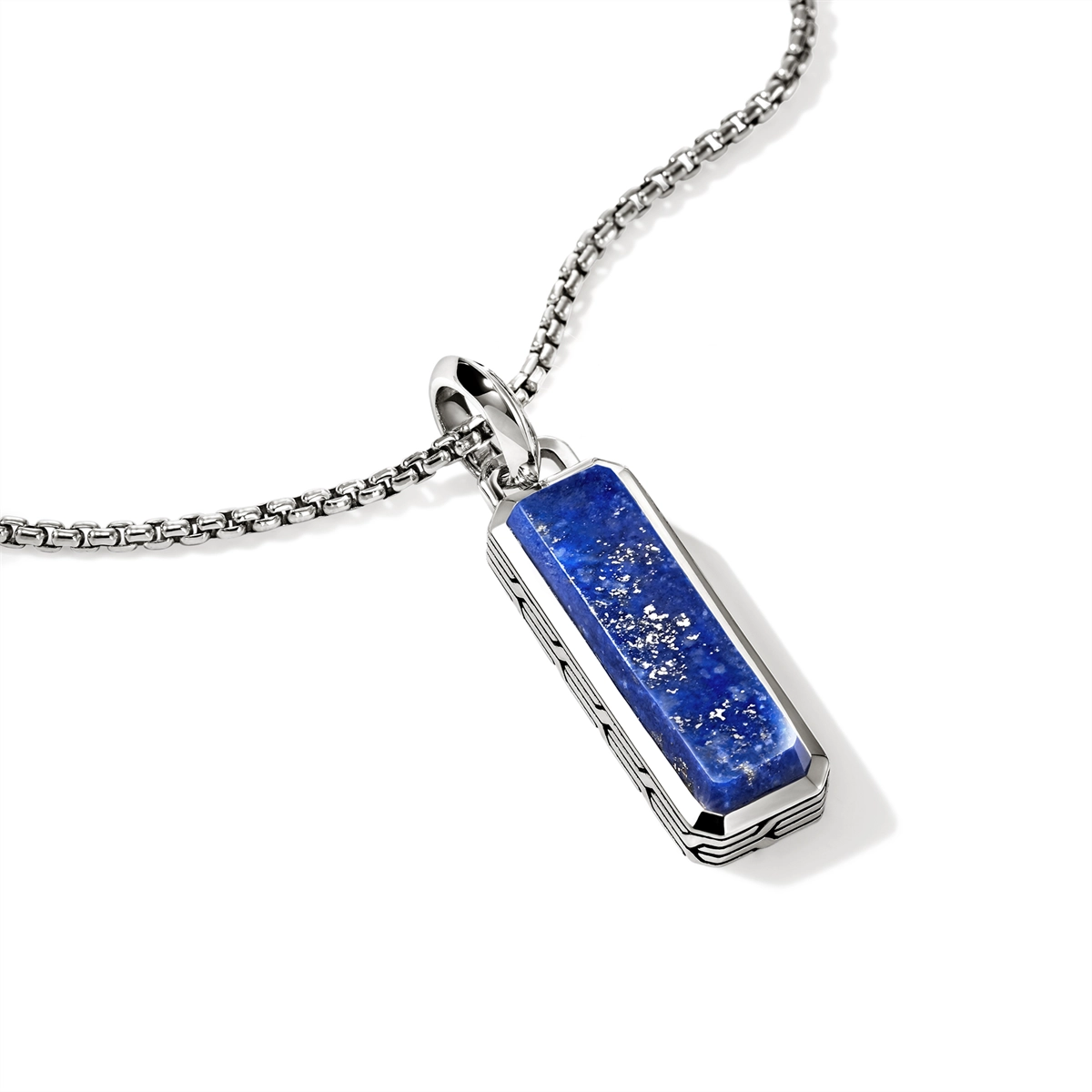 John Hardy Necklaces in Silver containing Lapis NMS988001LPZX22