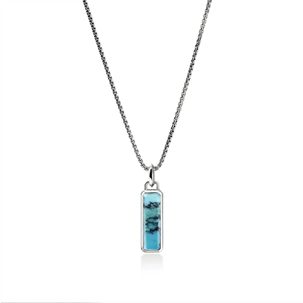 John Hardy Necklaces in Silver containing Turquoise NMS988001TQX22