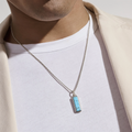 John Hardy Necklaces in Silver containing Turquoise NMS988001TQX22