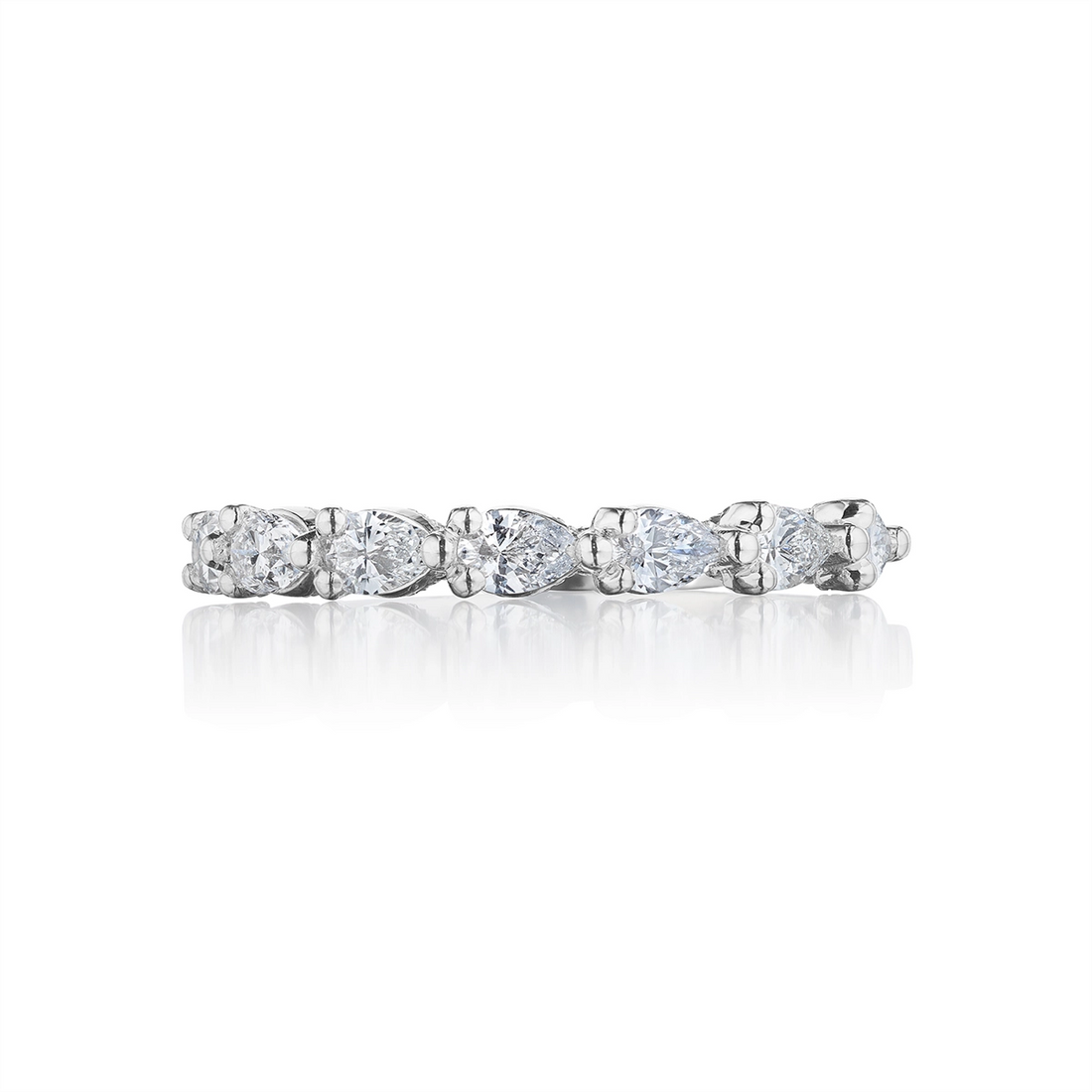 Tacori Wedding Rings in White Gold containing Diamond 2687 2.2 B 3/4 W