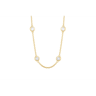 Necklaces Necklaces in Yellow Gold containing Diamond 447443
