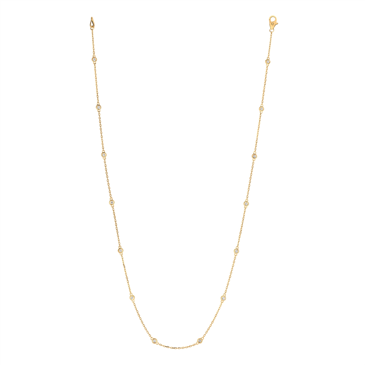 Necklaces Necklaces in Yellow Gold containing Diamond 447446