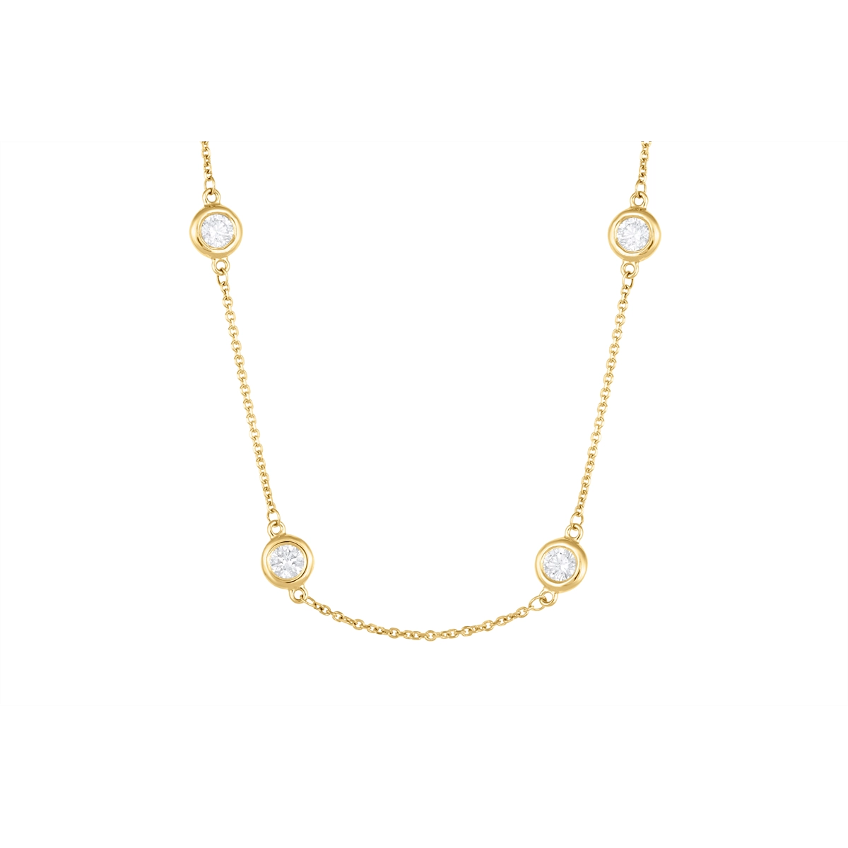 Necklaces Necklaces in Yellow Gold containing Diamond 447447