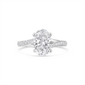 Fana Engagement Rings in White Gold containing Diamond S3593/WG-2.5CT-OV