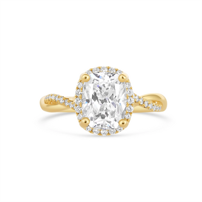 Fana Engagement Rings in Yellow Gold containing Diamond S3062/YG-2.5CT-CU