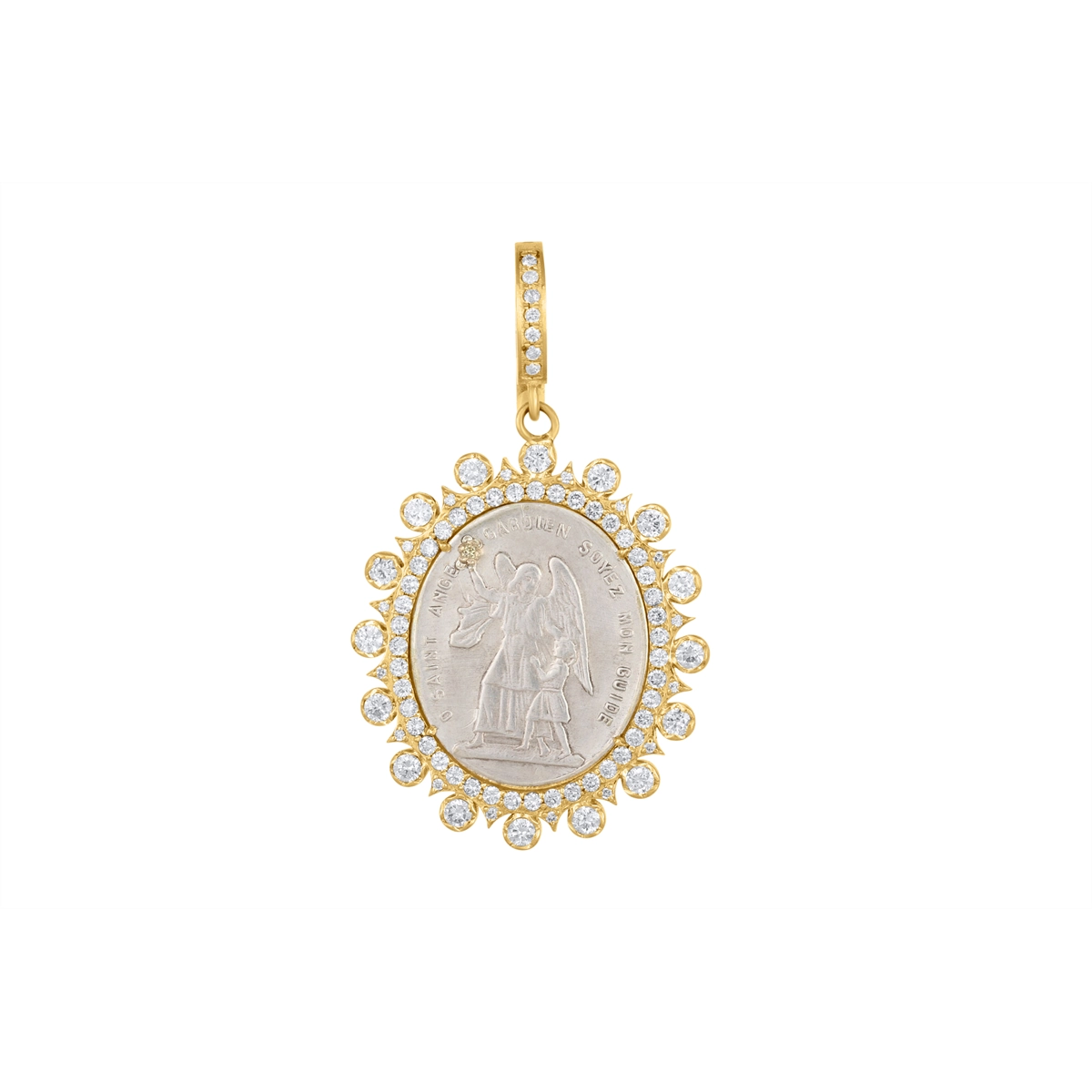 Cynthia Ann Pendants in Mixed Metals containing Diamond ECL4092