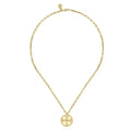 Gabriel & Co Necklaces in Yellow Gold containing Diamond NK6841-18Y45JJ