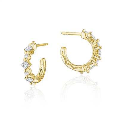 Tacori Earrings in Yellow Gold containing Diamond FE 892 Y