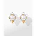 Konstantino Earrings in Mixed Metals containing Pearl SKMK3225-122