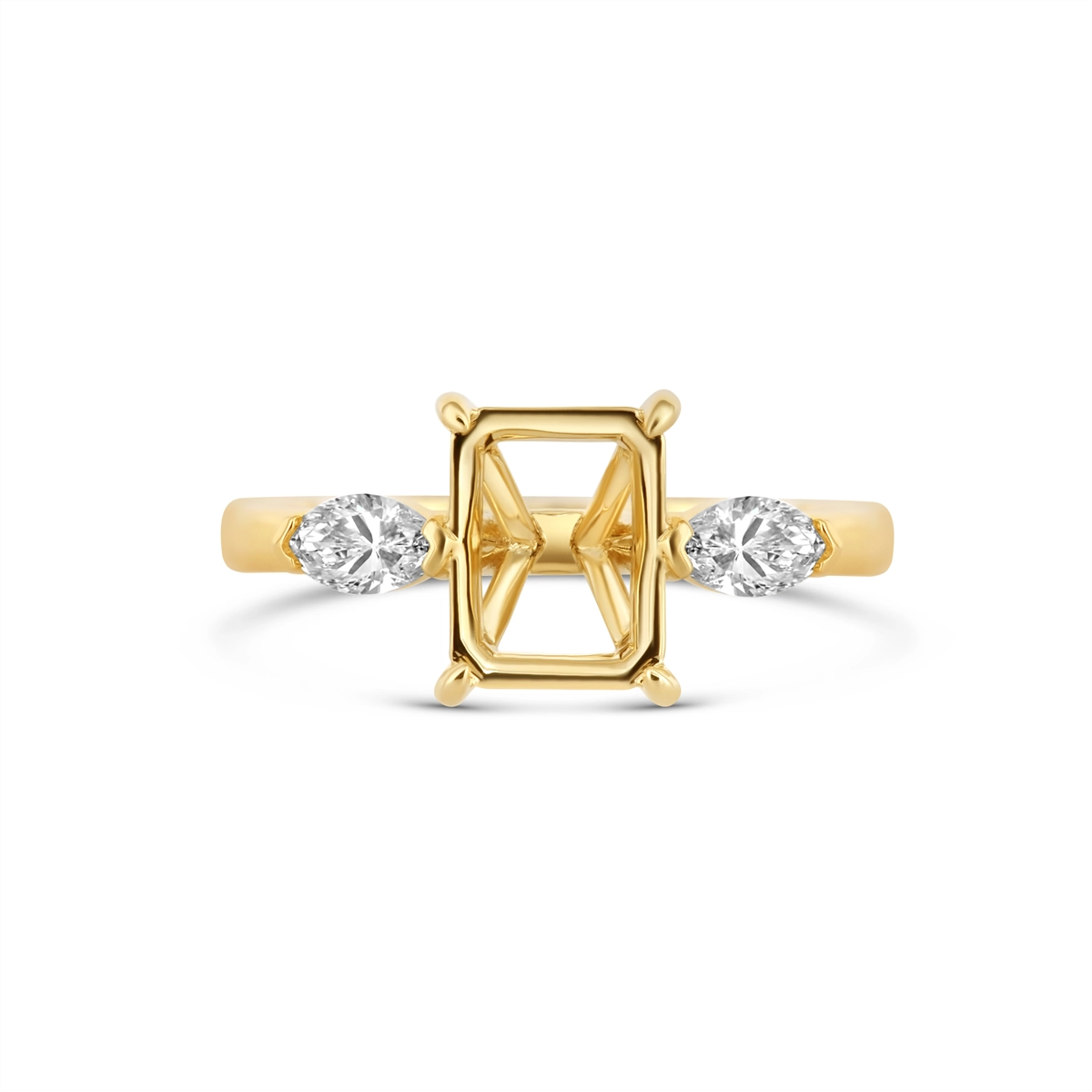 Engagement Collections Engagement Rings in Yellow Gold containing Diamond 447794