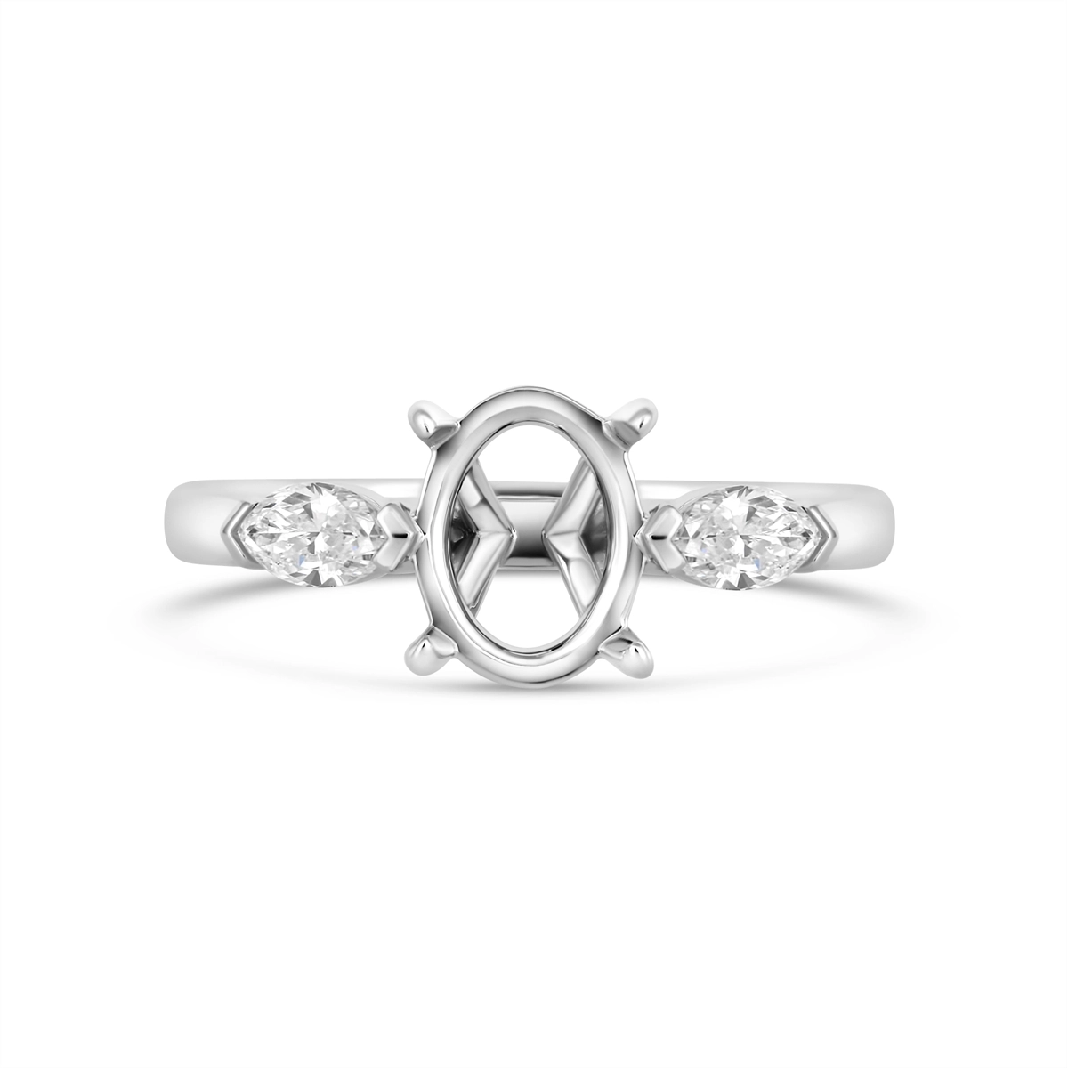 Engagement Collections Engagement Rings in White Gold containing Diamond 447796