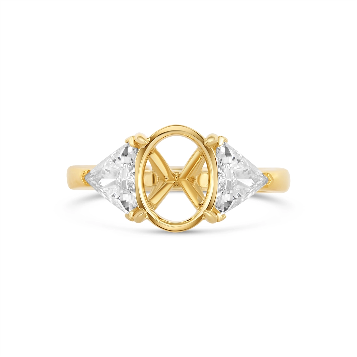 Engagement Collections Engagement Rings in Yellow Gold containing Diamond 447800