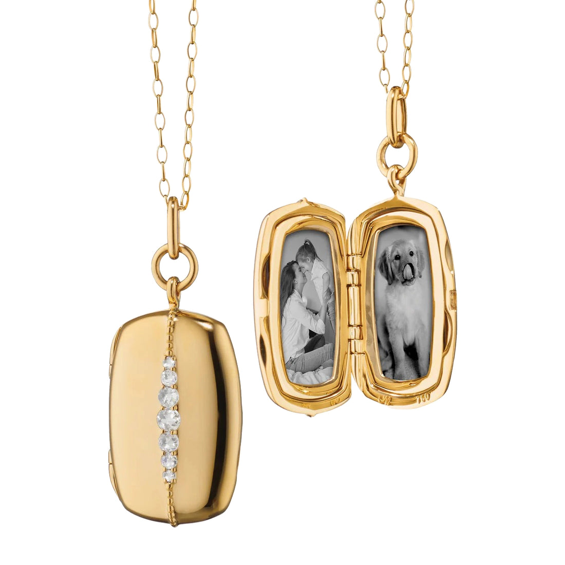 Monica Rich Kosann Necklaces in Yellow Gold containing Diamond 44348