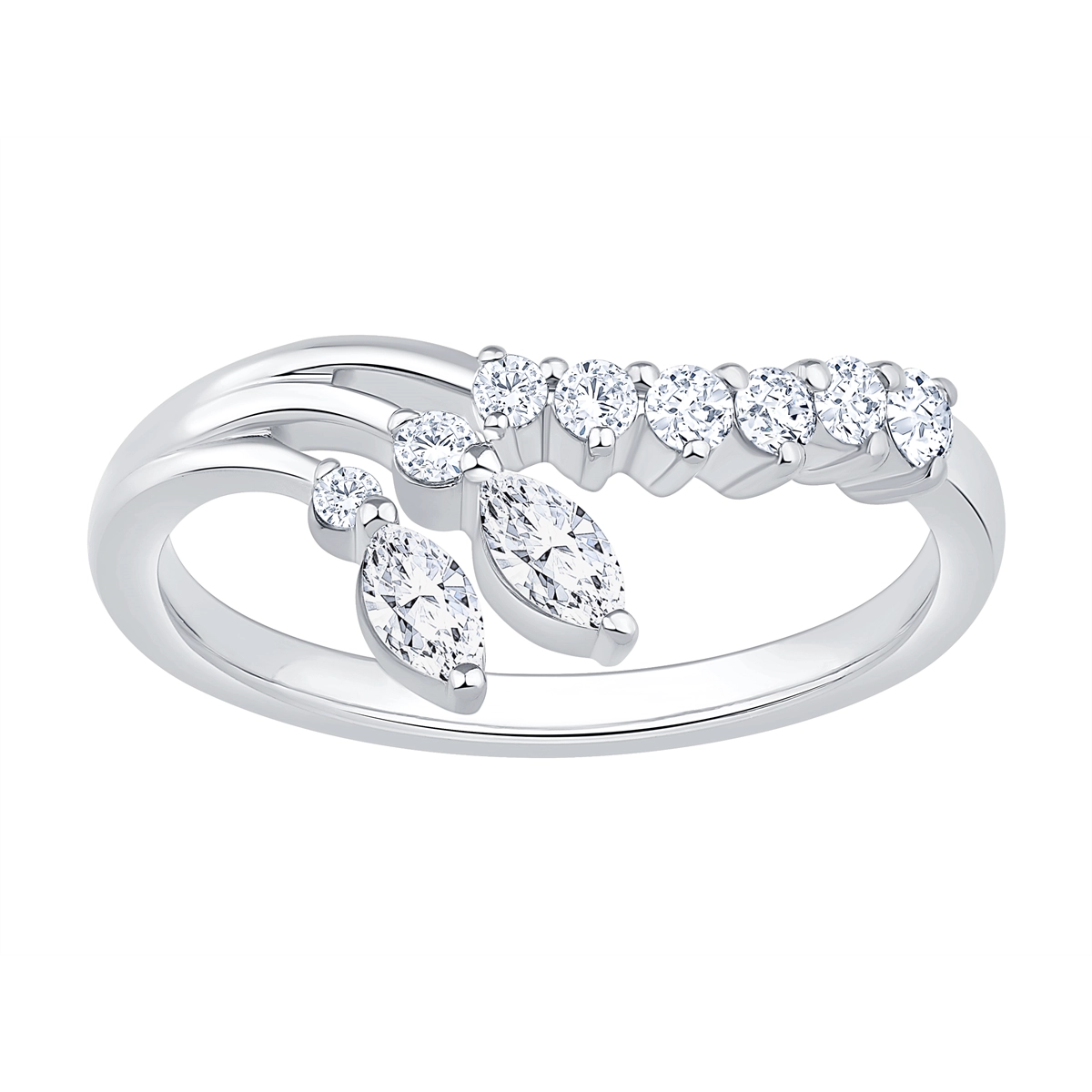 Wedding Bands Wedding Rings in White Gold containing Diamond 447884