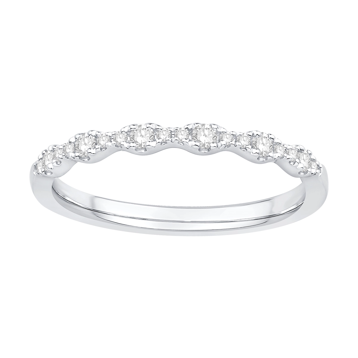 Wedding Bands Wedding Rings in White Gold containing Diamond 447885