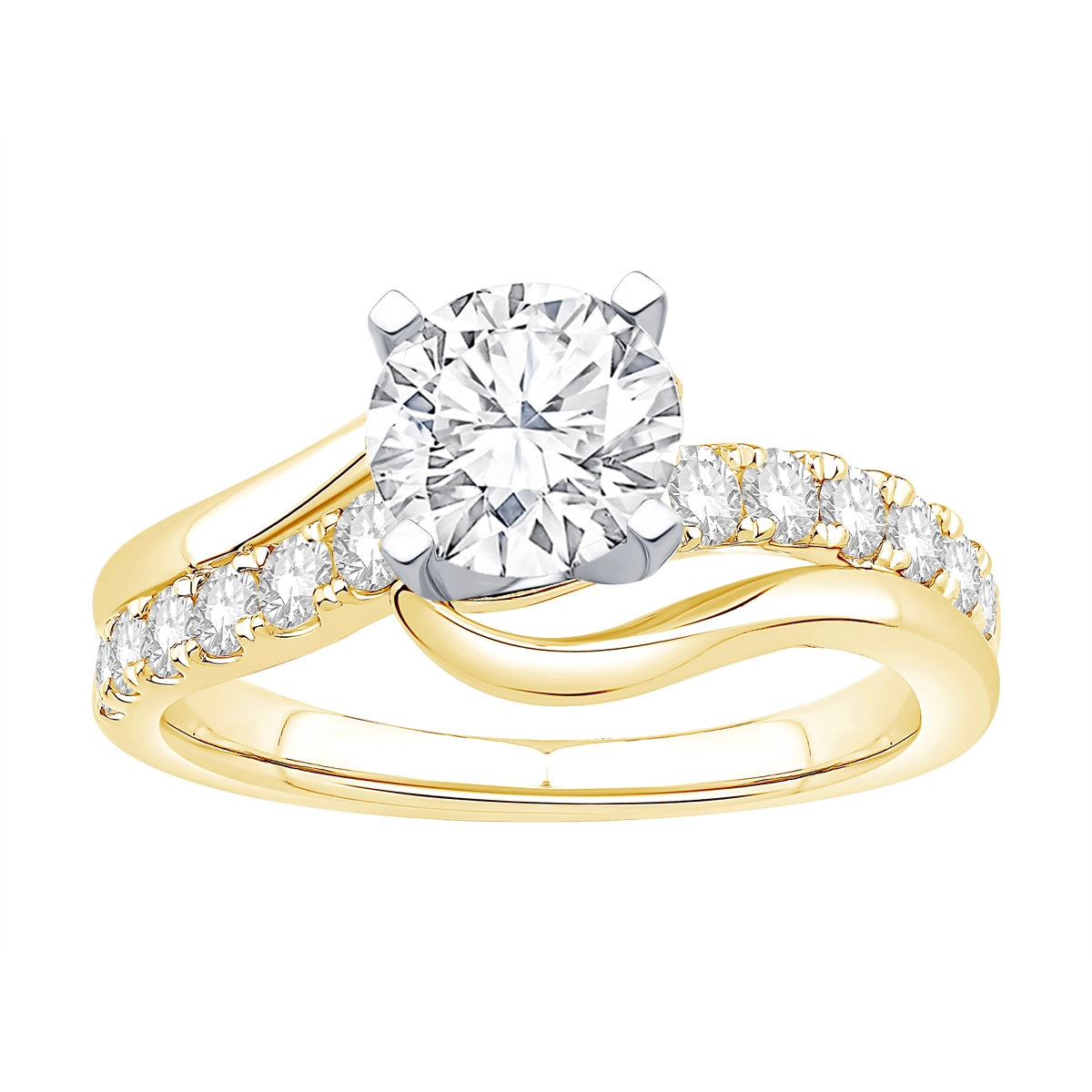 Engagement Collections Engagement Rings in Mixed Metals containing Diamond 447890
